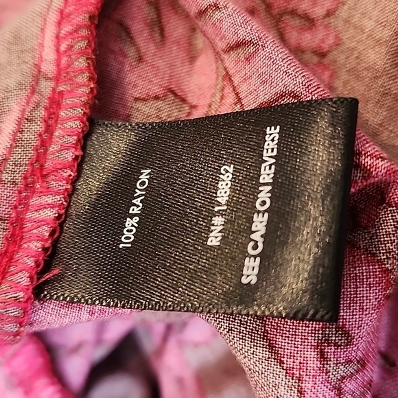 Torrid - Challis Braided Sleeveless Tank in Leaves​​​​​​ - Picture 8 of 13